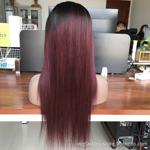 new arrival 13X4 lace front 100% hair wig, wholesale  hair products colored wigs human hair lace front